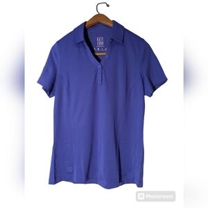 💜 Kate Lord M shirt top Performance Polo Golf Pickleball tennis